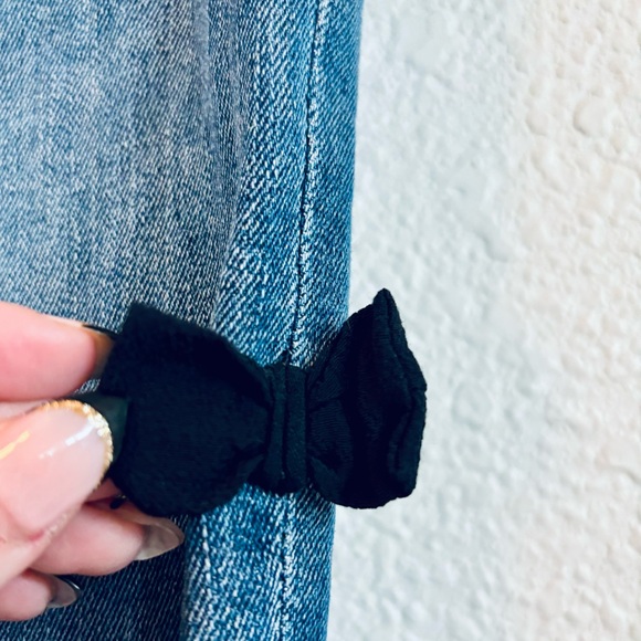 McGuire Newton Skinny Jeans w/ Black Bows Size 27 - Picture 5 of 7